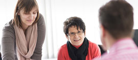 Unser Team ist immer für Sie da