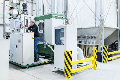 CNC-Anlage JET Schaumstoff-Formteile